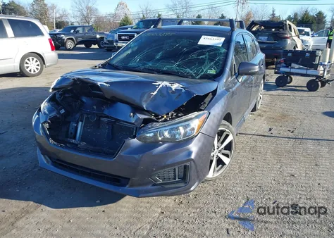 2017 Subaru Impreza 2.0I Sport from USA, damaged, VIN 4S3GTAK60H3744057